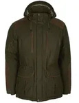 Pinewood Nydala Insulation Wool Parka mossgreen/suede brown (182) S