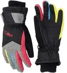 CMP Kids Twill Ski Gloves nero-b.jewel-strawberry (35BN) 4,5