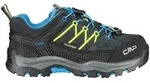 CMP Kids Rigel Low WP Trekking Shoes antracite-yellow fluo (34UF) 37