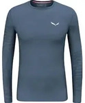 Salewa Cristallo Warm AMR M Long Sleeve Tee dark denim (8670) 46/S