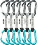 Edelrid Pure Wire Set Sixpack slate-icemint (602) 10 CM
