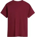 Vans Left Chest Logo Tee burgundy (501) S