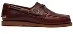 Timberland Womens Boat Shoe bur f grain 6.5 Wide Fit