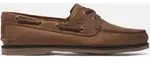 Timberland Mens Boat Shoe md brn f grain 9.5 Wide Fit