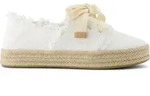 Toms Carolina Lace UP white beachside woven/fray 42