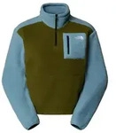 The North Face Womens Yumiori 1/4 Zip forest olive-shallow bl (59P) L