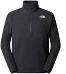 The North Face Mens Glacier Heavyweight 1/2 Zip asphltgy/asphltgy/tnfbl (U8M) L