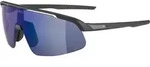 Alpina Turbo Pro S Q-lite black matt mirror blue (32) one size