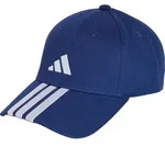 adidas Bball 3 Stripes Cap NEW Logo dark blue-white (043A) Adult (M/L)