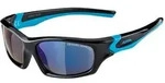 Alpina Flexxy Teen black matt-cyan ceramic mirror blue (31) one size
