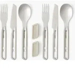 Sea to Summit Detour Stainless Steel Cutlery Set - [6 Piece] stainless steel grey [6