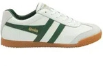 Gola Harrier Leather Sneaker Men white/green/green (WN) 6