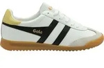 Gola Torpedo Leather Sneaker Women white/black/lemon (WB) 4