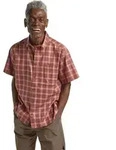 Jack Wolfskin Planalto Shirt M check dark rust (T0178) S