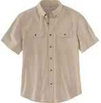 Carhartt Fort Loose SS Shirt dark tan chambray (256) 2XL REG
