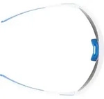 Alpina Turbo Pro Youth white matt mirror blue (11) one size