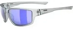 Uvex Sportstyle 230 smoke transparent mirror blue cat. 3 one size