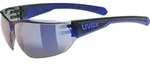 Uvex Equate black-blue matt mirror blue cat. 3 one size
