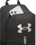 Under Armour Hustle Sport 6.0 Backpack black metallic silver (001) OSFM