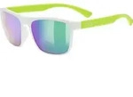 Uvex Rookie white-lime mat mirror green cat. 3 one size