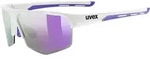 Uvex Axos set white matt mirror purple cat. 3cat. 0 one size