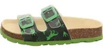 Superfit Fussbettpantoffel gr&Uuml;n/mehrfarbig (7080) 24