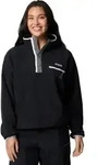 Columbia Women's Helvetia II Cropped Sherpa Half Snap Fleece black (008) XS
