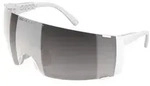 POC Propel + hydrogen white/clarity road/sunny silver (9545) One Size