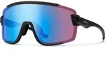 Smith Wildcat matte black chromapop low light rose blue mirror (003-99G0)