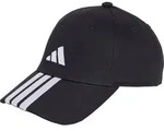adidas Bball 3 Stripes Cap NEW Logo black-white (095A) Adult (S/M)