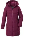 killtec KOW 11 Women Quilted Parka dunkelrose (00434) 38
