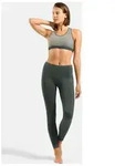 Odlo The Ascent Performance Wool Medium Sports Bra shadow - urban chic (11006) S