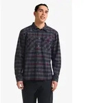 Jack Wolfskin Baja Flannel Shirt M check dark navy (T0003) S