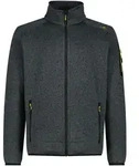 CMP MAN Fleece Jacket grey-nero (13UU) 46