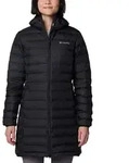 Columbia Women's Lake 22 II Down Long Hooded Jacket black (010) M