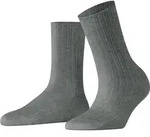 Falke Cotton Rib Damen Socken light greymel. (3390) 35-38