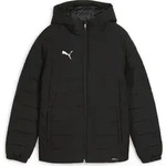 Puma Teamadditions Hooded Padded Jacket Jr puma black-puma silver (03) 116