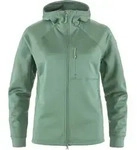 Fj&auml;llr&auml;ven Abisko Grid Fleece Hoodie W patina green (614) L