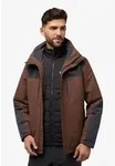 Jack Wolfskin Jasper 3IN1 Jacket M hot choc (D0107) S
