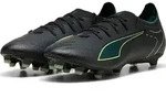 Puma Ultra 6 Match Fg/Ag puma black-fizzy light-green terrain (02) 9.5