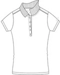 CMP Woman Polo bianco-ghiaccio (24XT) 34