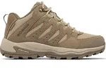 Columbia Women's Redmond IV Mid Waterproof Walking Shoe wet sand, granite purple