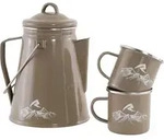 Robens Tongass Enamel Kettle khaki