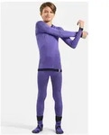 Odlo The Performance Warm Kids' Base Layer Top afterparty - black (21127) 116/128