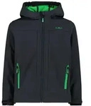 CMP KID Jacket FIX Hood antracite-deep mint (01UU) 104