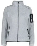 CMP Woman Fleece Fleece Jacket alluminio-antracite (43US) 42