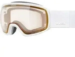 Uvex Victorious white matt vario red mirror one size