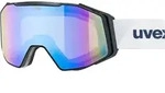 Uvex Gravity black matt mirror blue-green one size