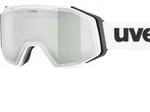 Uvex Gravity white matt mirror silver-green one size