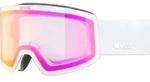 Uvex Provoqe white matt vario pink mirror one size